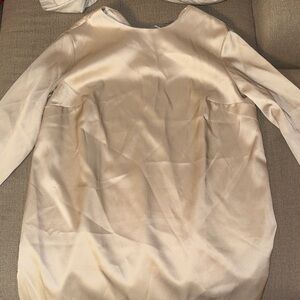 H&M Cream Asymmetrical Women's Dress